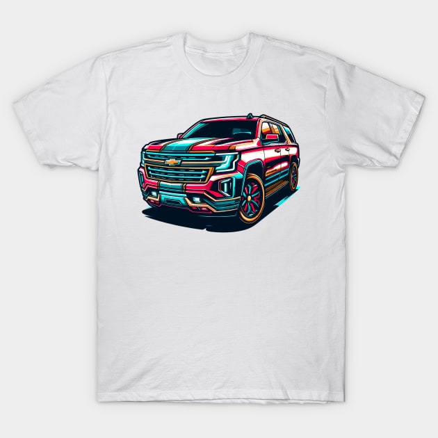 Chevrolet suv T-Shirt by Vehicles-Art